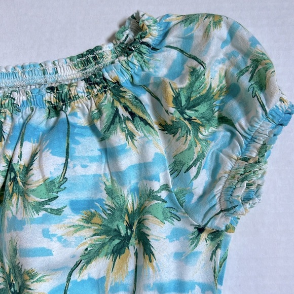 Old Navy Puff-Sleeve Jersey-Knit Romper Size Small (6-7) - Picture 5 of 11